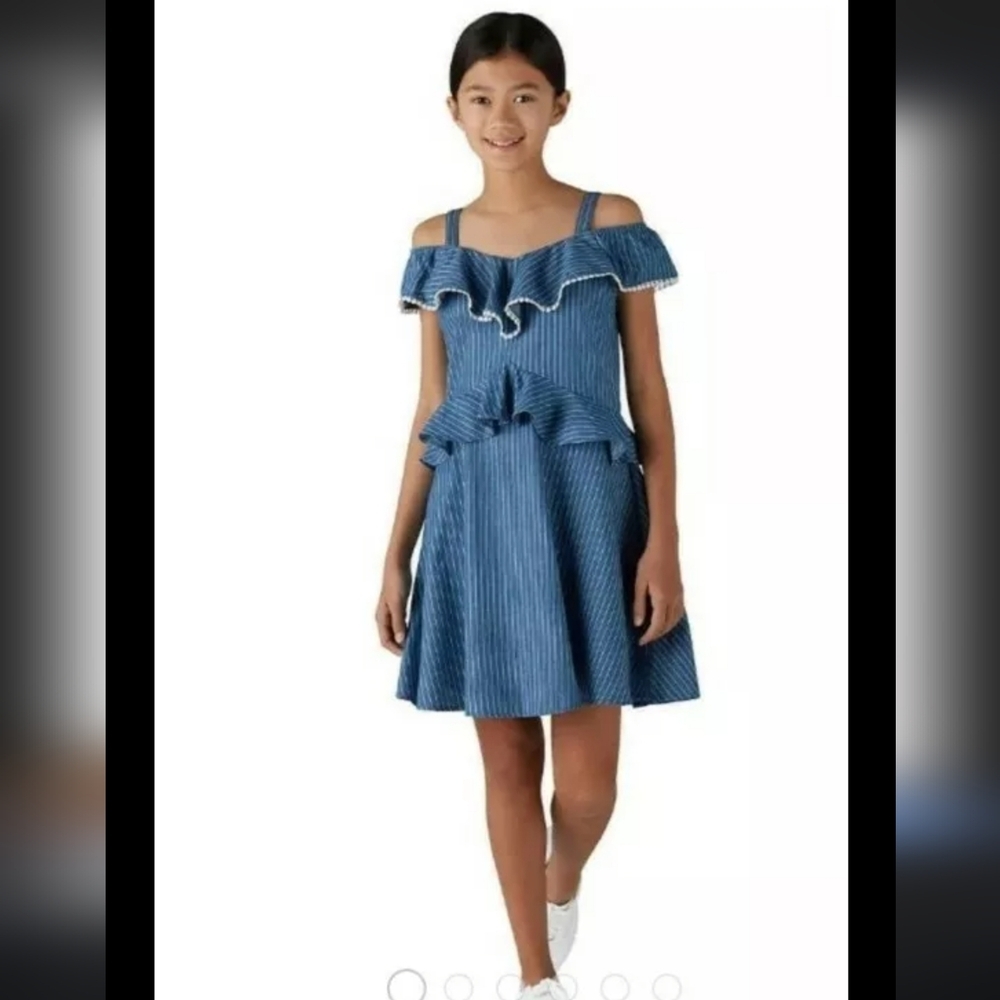 BCBG Girls ruffle lined dress